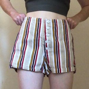 Urban Outfitters Striped Shorts